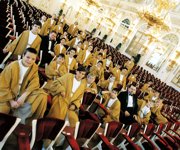 Boni pueri ve Španělském sále Pražského hradu